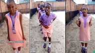 Nigerian pupils teach the correct and incorrect ways of saying English words with charm