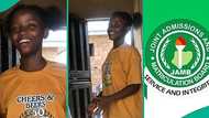 UTME 2025: Girl who checked result sees unusual remark from JAMB, people react to video