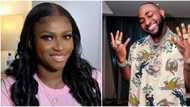 "OBO is a gift": Waje melts hearts, recounts how she got diamond earrings because of Davido, many react