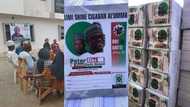 Peter Obi: Labour Party supporters share free branded note books in northern Nigeria
