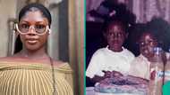 Lady searches for childhood friend after 15 years, shares how they lost contact, throwback photos