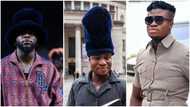 Zicsaloma reacts to Davido’s outfit at Puma fashion show, calls on singer to return his turban, fans react