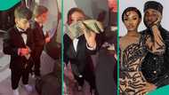 Chivido2025: Oyinbo little grooms spotted picking dollars on the floor in video: "Them don cash out"
