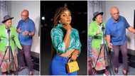 "You're my superhero": Bimbo Ademoye gushes as she celebrates dad's birthday, shares fun clip of him