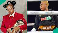 Teni reacts as actress Nkechi Blessing challenges her to boxing match after Phyna defeat