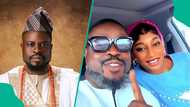 Sisi Alagbo’s hubby turns to God after viral controversy, recites Quran in car, elicits reactions