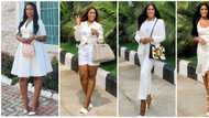 White is the new cool: Linda Ikeji keeps things chic and pristine in 11 fashionable looks