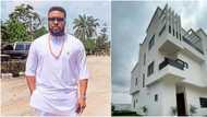 Congratulatory messages pour in as actor Nosa Rex shows off new lovely mansion he just bought