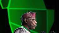 Obasanjo speaks at book launch, says Nigeria needs more rebels