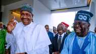 2023: Tinubu receives nods to succeed Buhari as ex-lawmakers, APC chieftains inaugurate movement (video, photo)