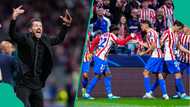 Diego Simeone reacts as Ademola Lookman sends Atletico to Champions League semi-final