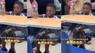 "He's too small for this": Little boy winks at pretty lady in restaurant, blows her kisses, video trends