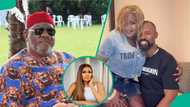 Linc Edochie’s big brother Leo condemns Yinka in an exposed audio clip: “She isn’t our wife yet”