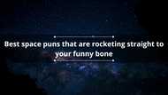 180+ best space puns that are rocketing straight to your funny bone