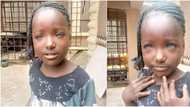 Hope for Kaosara the blue-eyed girl as Nigerians rally round her to make donations after she was rejected by dad