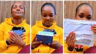 "USA and Schengen visa": Lucky lady gets 2 travel papers approved, travels to Barcelona with much happiness