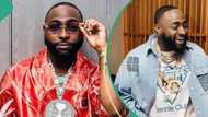 "He sha dey copy Big Wiz": Netizens react as Davido storms club with bundles of cash in huge box