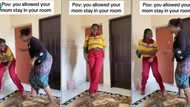 Nigeria mother and daughter’s playful tug of war on seeing her dressing for outing warms hearts