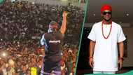 Rudeboy flaunts video of himself performing for massive crowd following brother Peter Okoye's letter