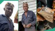 Man rejects money given to him inside brown envelope, preaches gospel to the giver