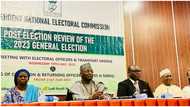 Just In: INEC reviews 2023 elections, Prof. Yakubu meets commission’s frontline officials, EOs