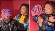 "That's his mum on earth": Beautiful video of Davido's sister praying for him before London concert surfaces