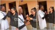 "Na only me understand": Nigerian man plays with his pretty Chinese teacher, they speak Mandarin