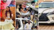 "She fed and accommodated him": Nigerian pastor gifts female church member Lexus 570 jeep, photos go viral