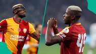 Awesome moment Victor Osimhen dedicates goal to newborn daughter Liora in 4-0 Galatasaray’s win, video