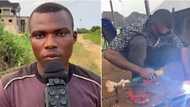 "All my friends are now millionaire Yahoo boys": Nigerian welder cries out over hardship in touching video