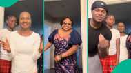 Nigerian family makes new version of give me my money challenge featuring their grandmother