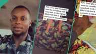 Drama as man returns from wedding with 'Ghana must go' bag filled with food, video trends online