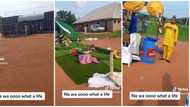 "What a life": Benin wedding abandoned as bride discovers groom is married & has 7 kids, video goes viral