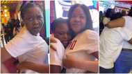 Lady cries a river, refuses to let go after seeing Toyin Abraham, actress says: "biggest moment in my life"