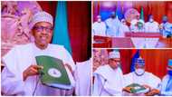 Breaking: Photos emerge as Buhari finally signs Electoral Act Amendment Bill into law