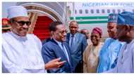 BREAKING: President Buhari holds closed-door meeting with Chadian leader in Abuja