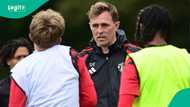 Manchester United coach involved in heated clash with ‘abusive’ fan outside Old Trafford, video