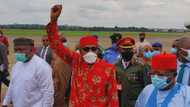 Impressive photos as Buhari commissions new university in Ebonyi