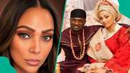 Lola Omotayo reacts to husband Peter Okoye's 'I Love You Because' song dedicated to her