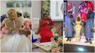 Bride struggles to sit in tight corset and 2 other wedding videos that got many talking for days