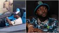 "Driving around without his security": Daivdo casually seen on the streets of Lagos in his Lamborghini