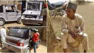 Another genius emerges from northern Nigeria as Muhammad Mustapha uses local materials to build a car (photos)