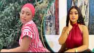 Regina Daniels engages fans with dance tutorial, whines waist in video: "We need this not advise"