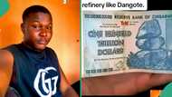 Nigerian man rejoices, flaunts foreign currency he saw in okrika clothes he bought, generates buzz