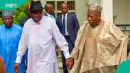 Just In: Ganduje makes surprised visit to Jonathan