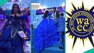 WAEC 2025: Girl who spent money on exquisite graduation prom celebration speaks about exam result
