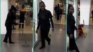 "Who is that lady?" Cleaner on duty boldly rejects huge cash gift from man, says she's not interested
