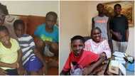 Veteran actress Joke Silva melts hearts with photos of her little protectors: "Same smile always"