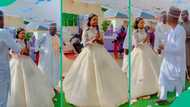 Nigerian bride sings on wedding day, her voice leaves many mesmerised: "This is so emotional"