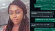 Lady shares her chat with married man who hid his marital status from her till she saw his wedding photo on Facebook